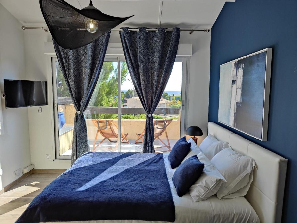 Suites Jm - Les Pins Marines - Jacuzzi & Vue Mer Bandol Zewnętrze zdjęcie
